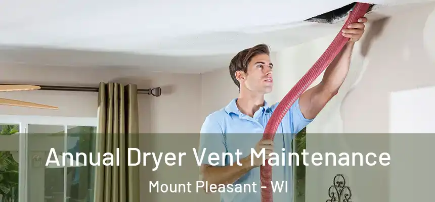  Annual Dryer Vent Maintenance Mount Pleasant - WI