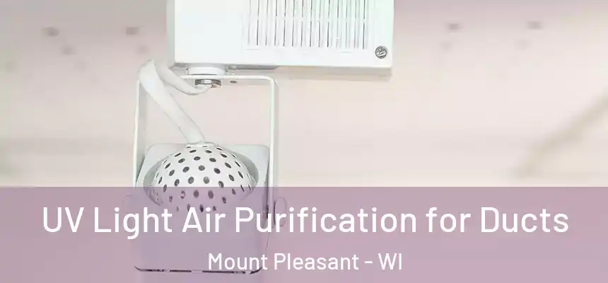  UV Light Air Purification for Ducts Mount Pleasant - WI